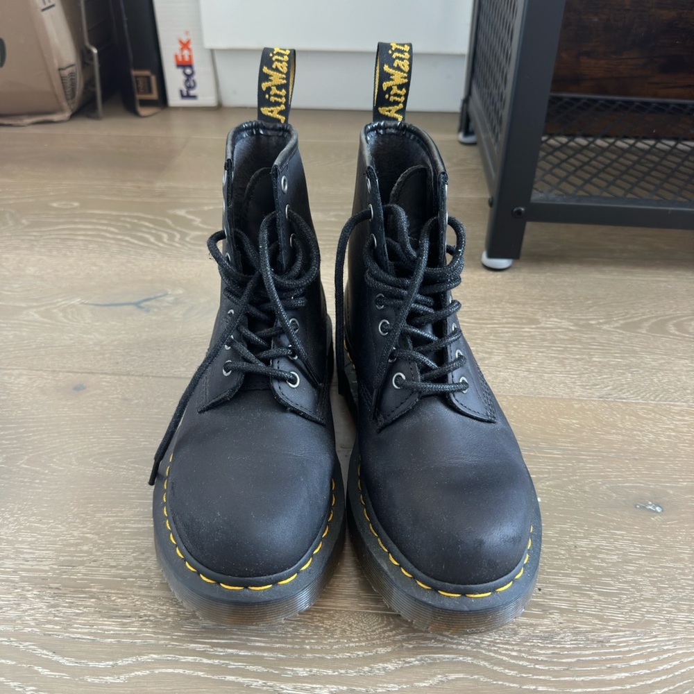 Dr. Martens Black Lace Up Boots